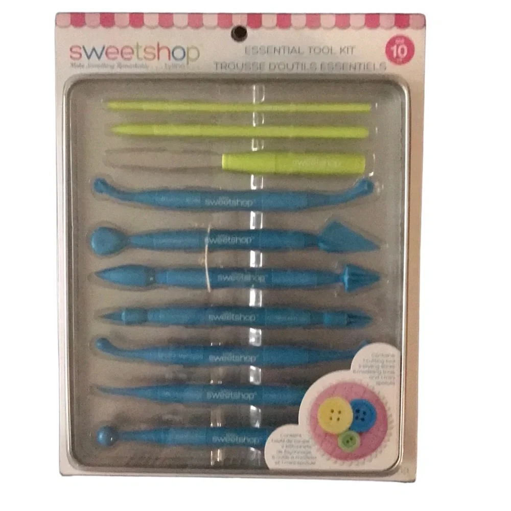 Sweetshop Essential Tool Kit for Cupcake Cake Decorating 10 Piece NEW